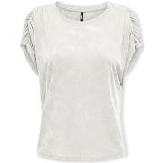 Paita Only  Top Free Life S/S - Cloud Dancer  EU M