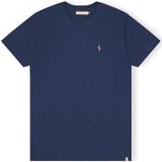 T-paidat & Poolot Revolution  T-Shirt Regular 1364 FLA - Navy Mel  EU ...