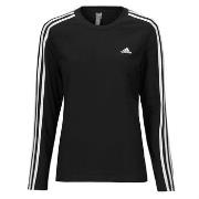 T-paidat pitkillä hihoilla adidas  Essentials 3-Stripes Long Sleeve Lo...