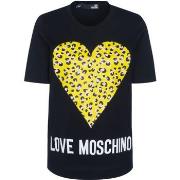 Lyhythihainen t-paita Love Moschino  W4F152DM3876  Yksi Koko