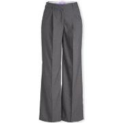 Housut Jjxx  Noos Ellis Wide Trousers - Dark Grey Melange  EU S