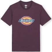 T-paidat & Poolot Dickies  Icon Logo T-Shirt - Plum  EU S