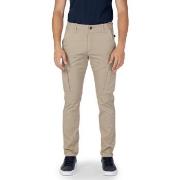 Housut Borghese  3SPAA7-S TW07 - CARGO LONG TWILL STRETCH REGULAR FIT ...