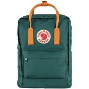 Reppu Fjallraven  FJÄLLRÄVEN Kanken Backpack - Arctic Green/Spicy Oran...