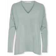 Neulepusero Only  Amalia Knit L/S - Aqua Gray  EU L