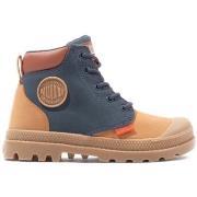 Saappaat Palladium  Pampa HI Cuff Kids Boots - Dear Brown/Mid Indigo  ...