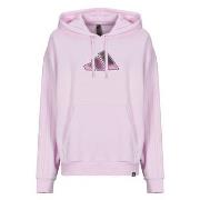 Svetari adidas  Holiday Graphic 3-Stripes Oversized Hoodie  EU S