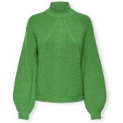 Neulepusero Only  Katia Life High Neck Knit - Green Bee  EU S