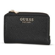 Lompakot Guess  BLA LAUREL LARGE ZIP  Yksi Koko