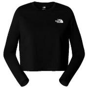 T-paidat pitkillä hihoilla The North Face  L/S Simple Dome Crop  EU XX...