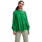 Paita Y.a.s  YAS Noos Pala Shirt L/S - Green  EU S