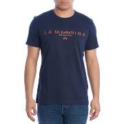 Lyhythihainen t-paita La Martina  YMR005-JS206-07017  EU XXL