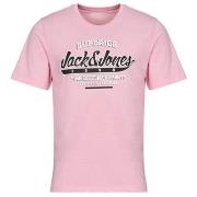 Lyhythihainen t-paita Jack & Jones  JJELOGO  EU XXL