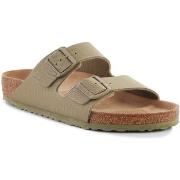 Sandaalit BIRKENSTOCK  Rivet Logo Vegan Canvas Faded Khaki 1023958  47