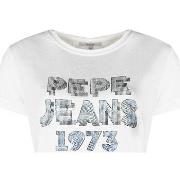 Lyhythihainen t-paita Pepe jeans  PL504817 | Bibiana  EU S