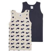 Hihattomat paidat / Hihattomat t-paidat Petit Bateau  2 DEBARDEURS  3 ...