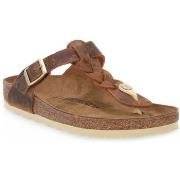 Sandaalit BIRKENSTOCK  GIZEH BRAIDED COGNAC OILED CALZ S  38