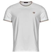 Lyhythihainen t-paita Fred Perry  TWIN TIPPED T-SHIRT  EU XL