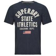 Lyhythihainen t-paita Superdry  ATHLETIC ESSENTIAL  EU S