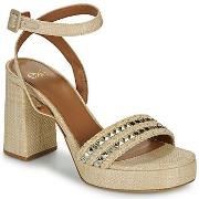 Sandaalit Exé Shoes  619-ANCONA-RAFFIA-BEIGE-GOLD  36
