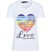 Lyhythihainen t-paita Love Moschino  W4H1908E1951  IT 38
