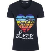 Lyhythihainen t-paita Love Moschino  W4H1908E1951  IT 38