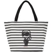 Laukut Karl Lagerfeld  IKON PRINT STRIPE SHOPPER  Yksi Koko