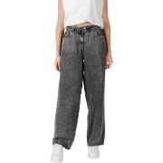 Väljät housut Only  ONLKENYA LIFE ACID WASH PANTS CC OTW 15336169  EU ...