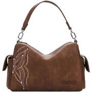 Laukut Desigual  BAG_GOODALL SAND HABANA 25SAXPAD  Yksi Koko