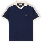 T-paidat & Poolot Lacoste  Classic Fit Piqué Panel Polo Shirt - Midnig...