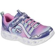 Tennarit Skechers  Heart lights - rainbow lux  27 1/2
