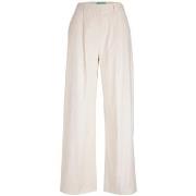 Housut JJXX  Pants Vigga Wide - Seedpearl  EU M