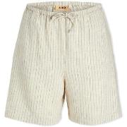 Shortsit & Bermuda-shortsit JJXX  Laura Shorts - Feather Gray/Pinstrip...