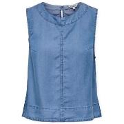 Paita Only  Top Pema-Dorsi - Medium Blue Denim  EU M