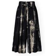 Housut Wendy Trendy  Trousers 230195 - Black/Beige  Yksi Koko