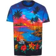 Lyhythihainen t-paita D&G  G8PE3T HI75K  IT 54