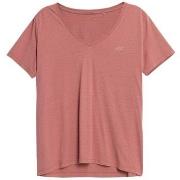 Lyhythihainen t-paita 4F  SS23TTSHF342OSOSIOWY  EU XS