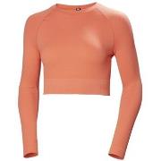 Lyhythihainen t-paita Helly Hansen  Allure Seamless Crop Ls Top  EU M