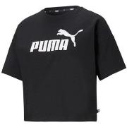 Lyhythihainen t-paita Puma  Ess Cropped Logo  EU S