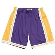 7/8 ja 3/4 housu Mitchell And Ness  Nba Swingman Los Angeles Lakers  E...