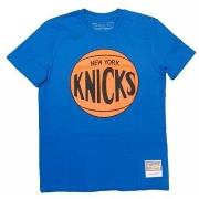 Lyhythihainen t-paita Mitchell And Ness  New York Knicks Team Logo  EU...
