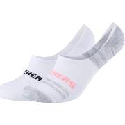 Urheilusukat Skechers  2PPK Mesh Ventilation Footies Socks  39 / 42