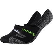 Urheilusukat Skechers  2PPK Mesh Ventilation Footies Socks  39 / 42