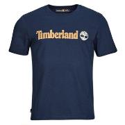 Lyhythihainen t-paita Timberland  Linear Logo Short Sleeve Tee  EU S
