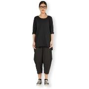 Väljät housut Wendy Trendy  Trousers 791191 - Black  Yksi Koko