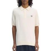 T-paidat & Poolot Fred Perry  COTTON KITTED SHIRT  EU M