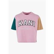 Lyhythihainen t-paita Karl Kani  Serif Crop Block  EU L