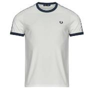 Lyhythihainen t-paita Fred Perry  TAPED RINGER T-SHIRT  EU XXL