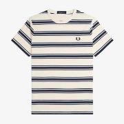Lyhythihainen t-paita Fred Perry  FINE STRIPE T-SHIRT  EU L