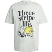 Lyhythihainen t-paita adidas  M Positive T  EU XS